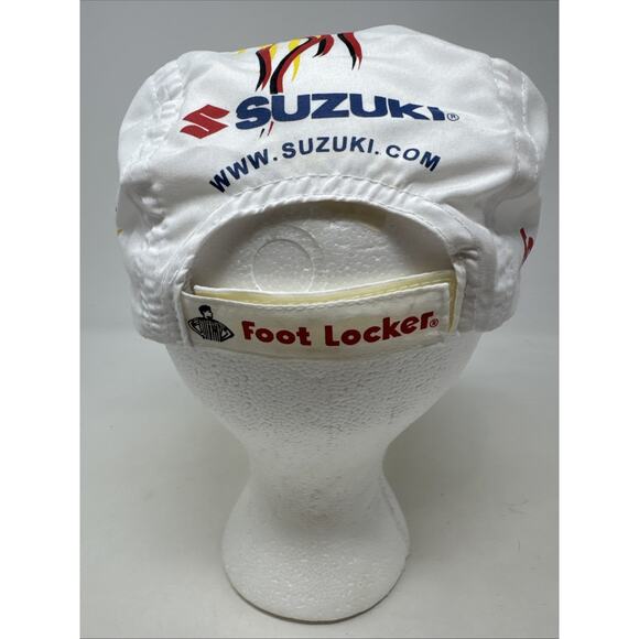 Vintage Suzuki/Footlocker Hat Cap Strap Back Rock n Roll Marathon Promo Mens 90s - Picture 3 of 8